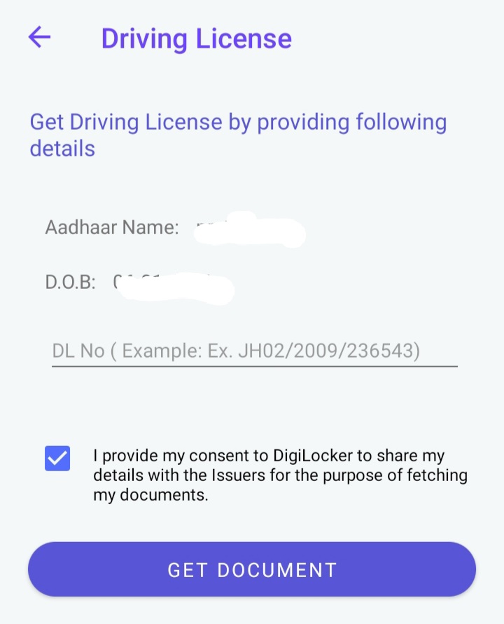 Driving Licence pdf online डाउनलोड