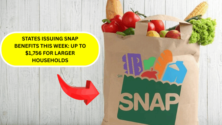 States Issuing SNAP Benefits This Week: Up to $1,756 for Larger Households
