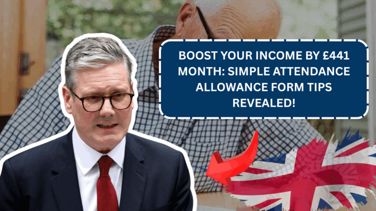 Boost Your Income by £441 Month: Simple Attendance Allowance Form Tips Revealed!
